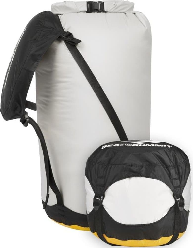 tiivistyvä kuivapussi, XL 30L/10L, harmaa, view: 0