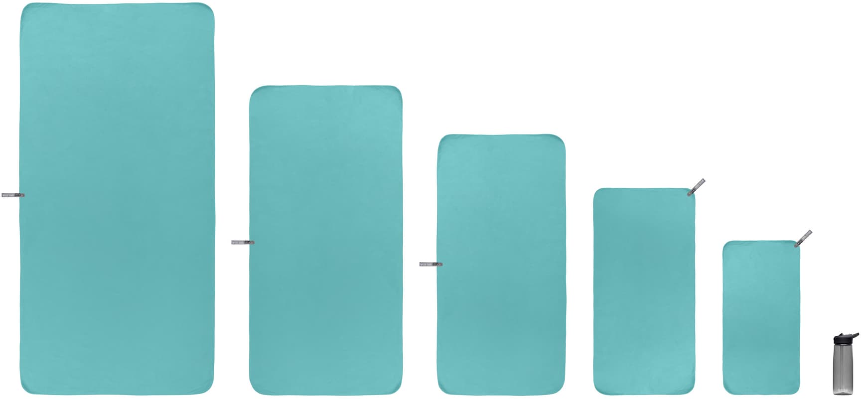 Towel Drylite retkipyyhe, 80x40 cm, turkoosi, view: 7