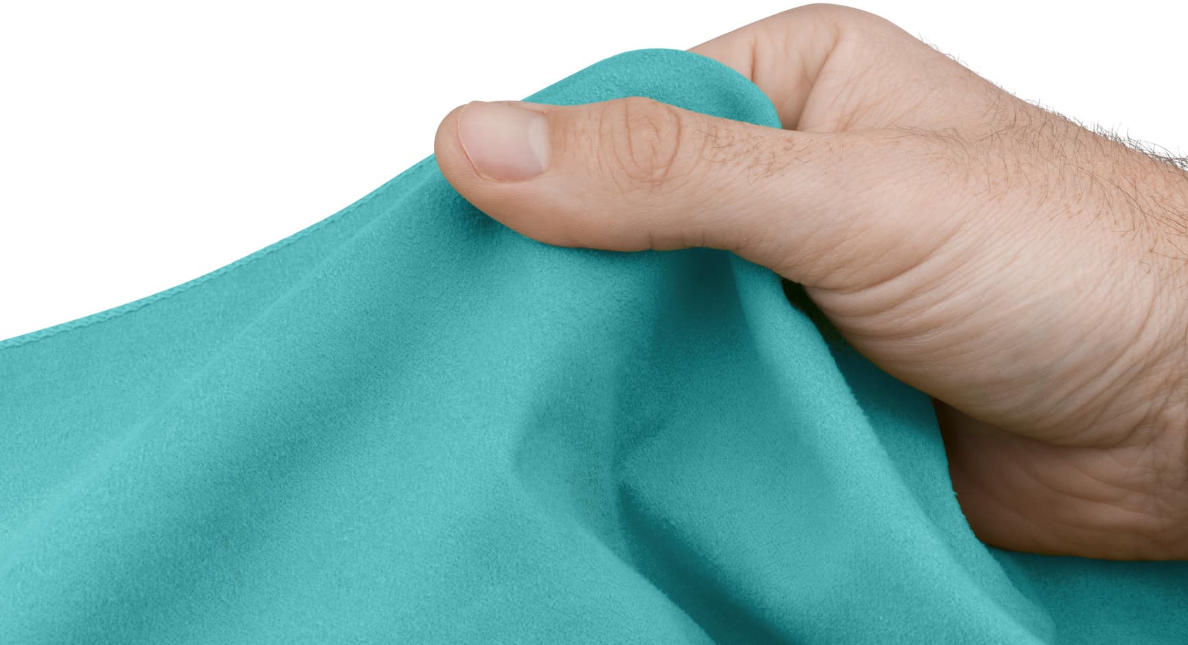 Towel Drylite retkipyyhe, 80x40 cm, turkoosi, view: 4