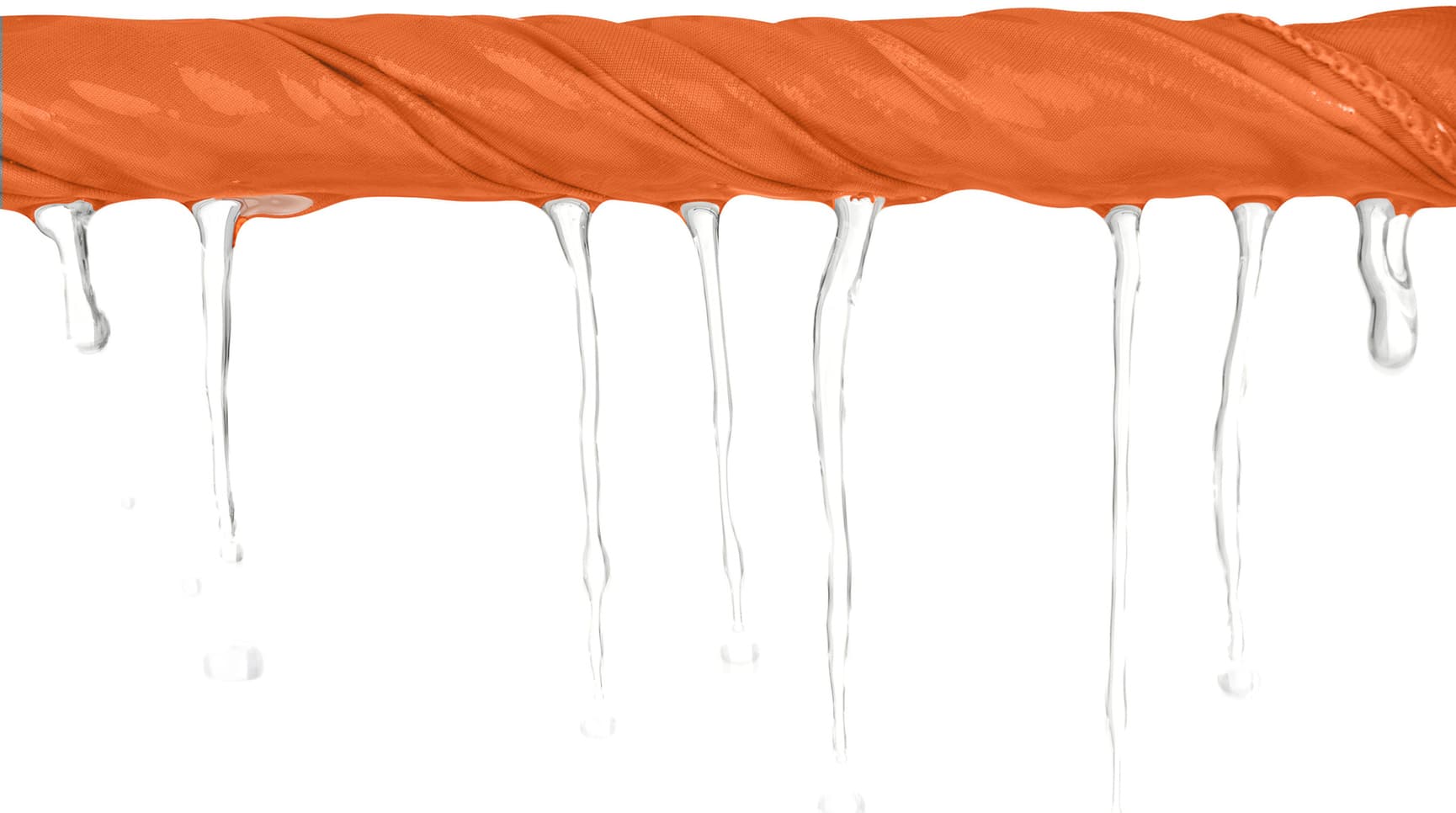 Towel Pocket Medium 100X50cm Outback matkapyyhe, oranssi, view: 2
