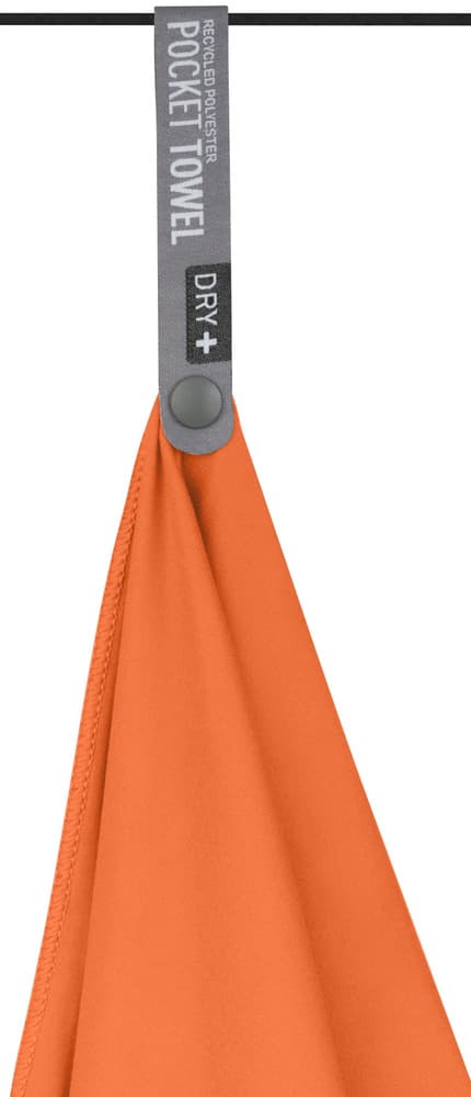 Towel Pocket Medium 100X50cm Outback matkapyyhe, oranssi, view: 3