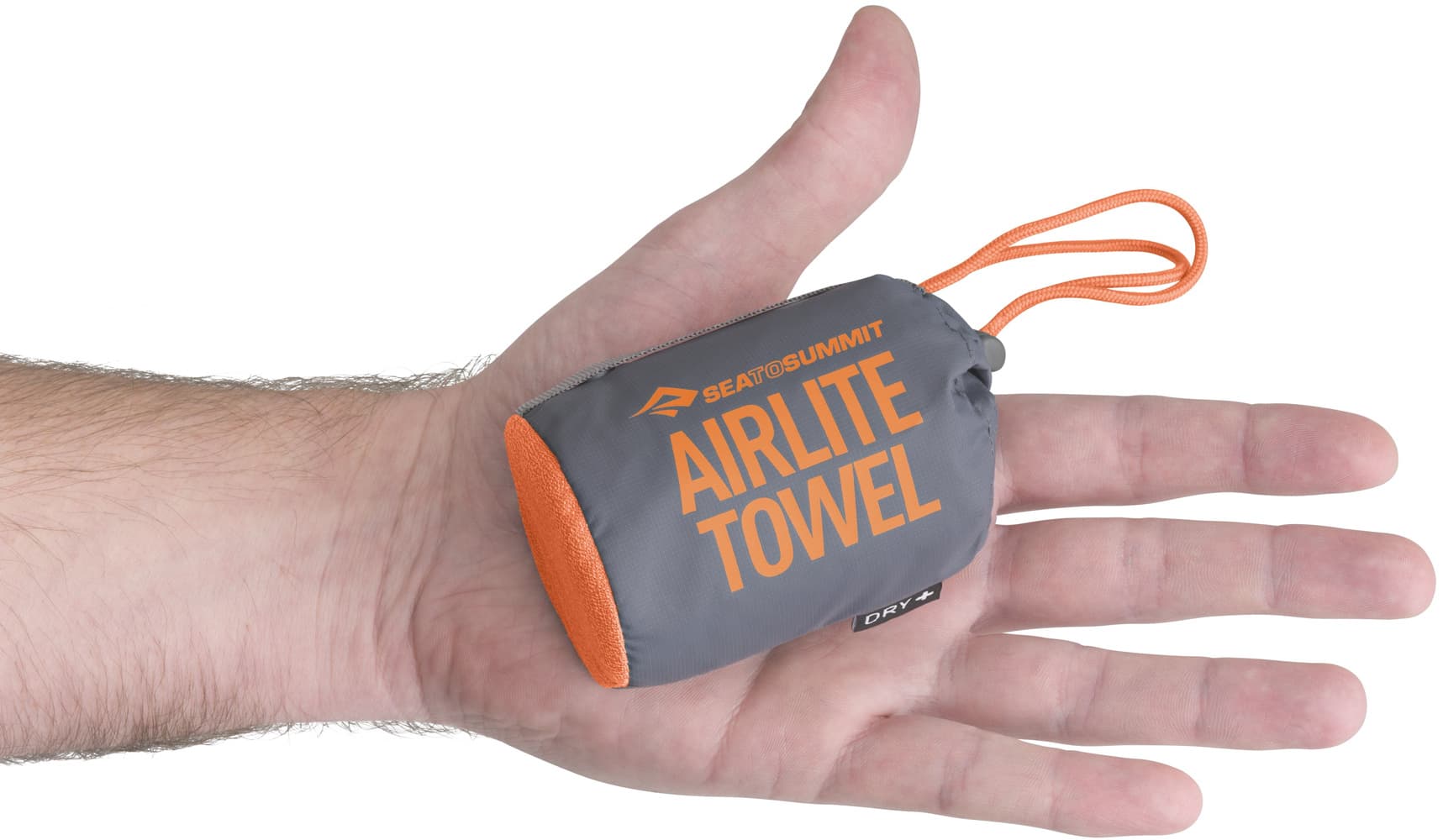 Towel Airlite Medium 100X50cm Outback minimalistinen pyyhe, harmaaruskea, view: 3