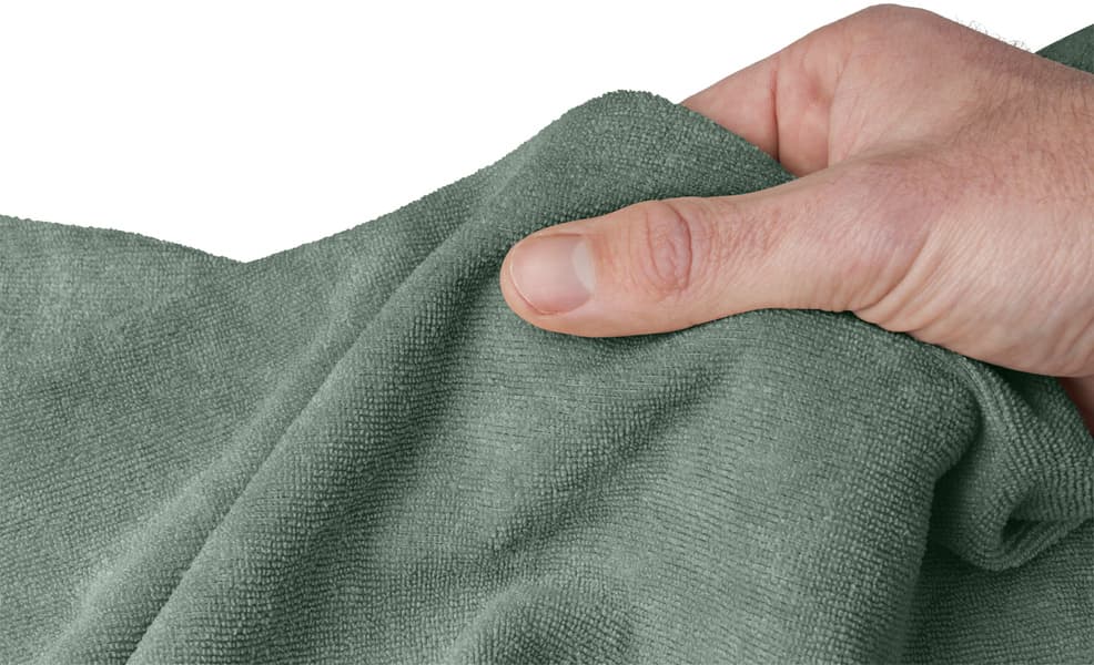 Towel Tektowel Large froteepyyhe, 120 x 60 cm, harmaavihreä, view: 2