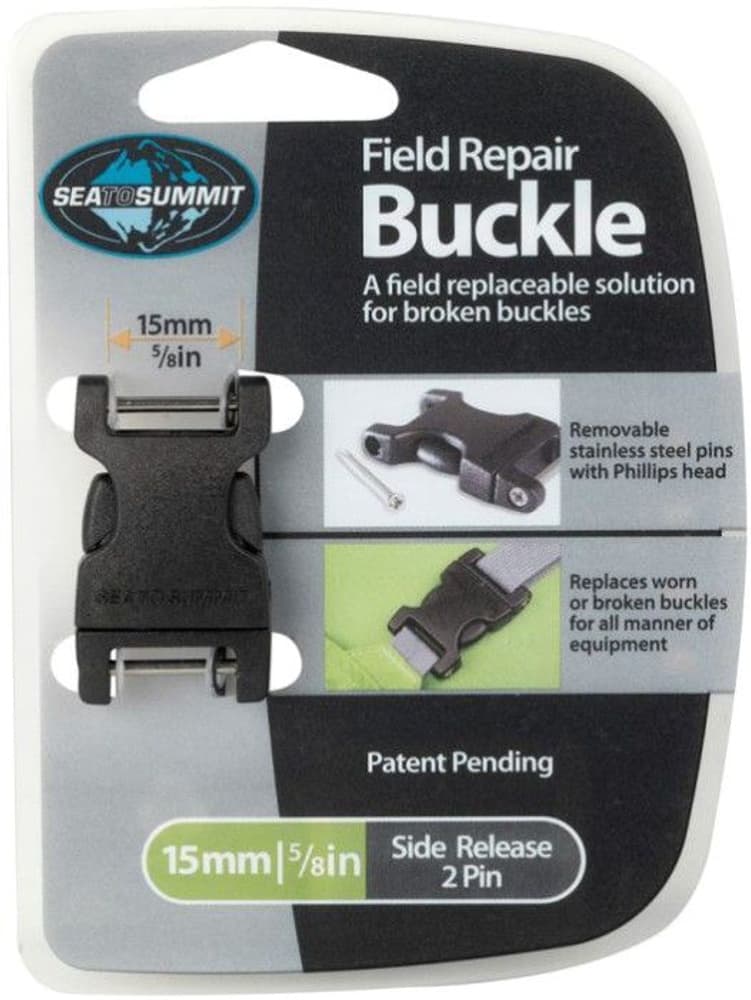 Buckle 15 mm Side Release 2 Pin, view: 1