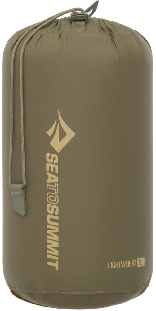 Eco Lightweight Stuffsack pakkauspussi, oliivinvihreä, 3L, view: 0
