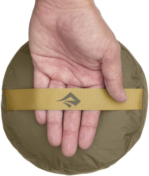 Eco Lightweight Stuffsack pakkauspussi, oliivinvihreä, 3L, view: 2