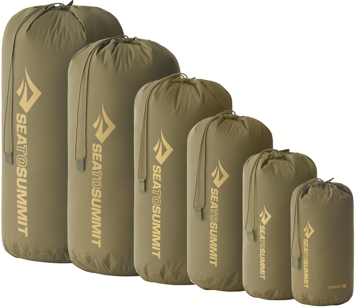 Eco Lightweight Stuffsack pakkauspussi, sininen, 5L, view: 6