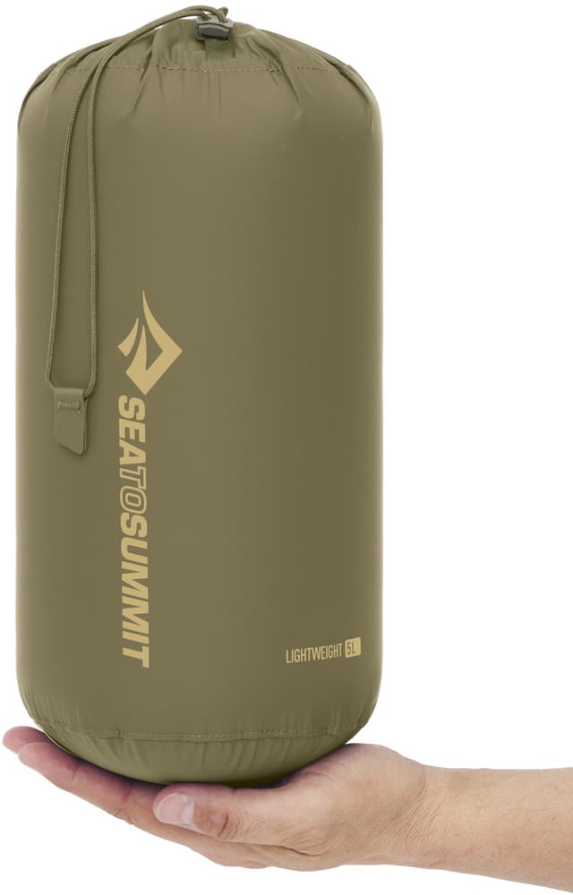 Eco Lightweight Stuffsack pakkauspussi, oranssi, 5L, view: 3