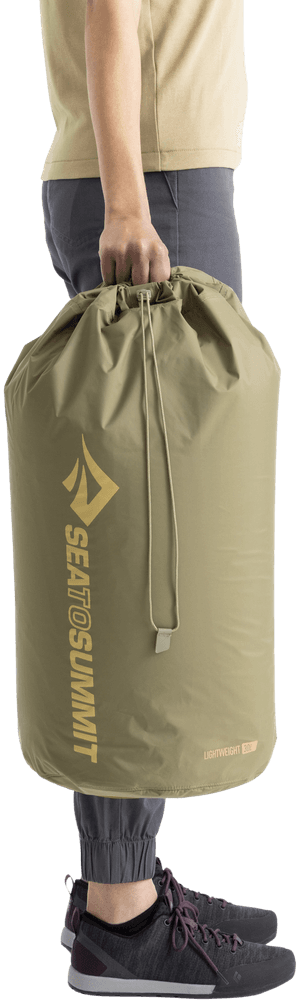 Eco Lightweight Stuffsack pakkauspussi, oliivinvihreä, 30L, view: 5