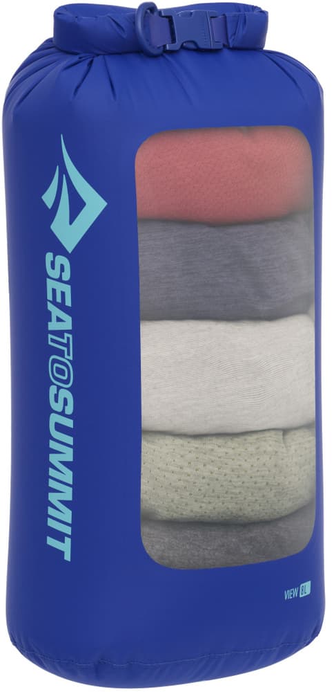 Eco Lightweight Drybag View kuivapussi, sininen, 8L, view: 2