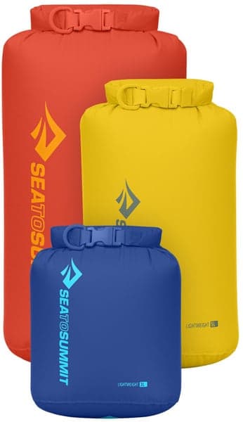 Eco Lightweight Drybag kuivapussisarja, 3 kpl, 3-5-8L, view: 0