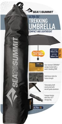 Travellight Umbrella Trekking sateenvarjo, musta - view: 2