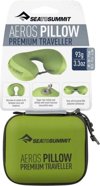 Pillow Aeros Premium Traveller Lime, view: 3