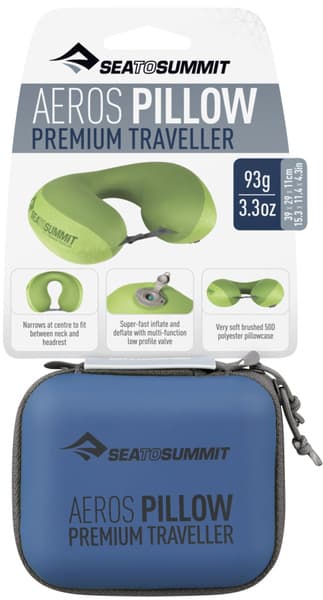 Pillow Aeros Premium Traveller niskatyyny, tummansininen, view: 3