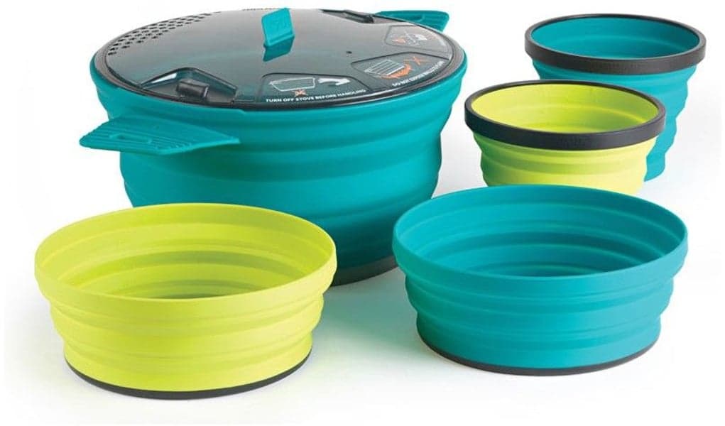 Sea to Summit X-Set 31 Retkiastiasto (Pot 2,8L, 2xBowl, 2xMug), view: 0
