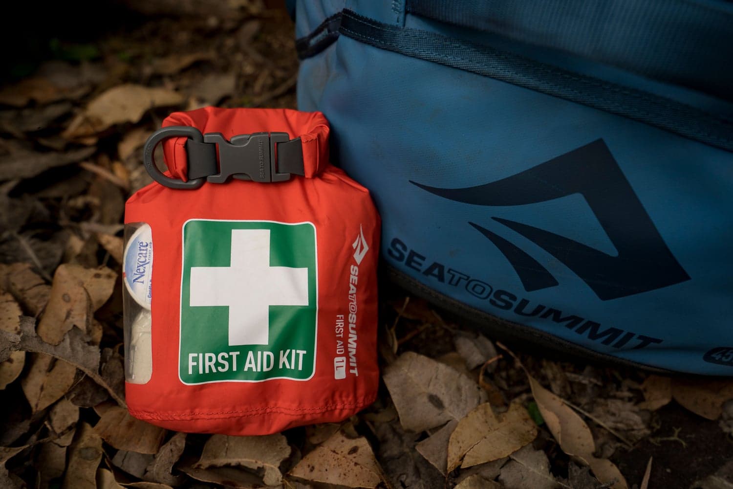 Eco Lightweight Drybag Firstaid kuivapussi ensiaputarvikkeille, oranssi, 1L, view: 9
