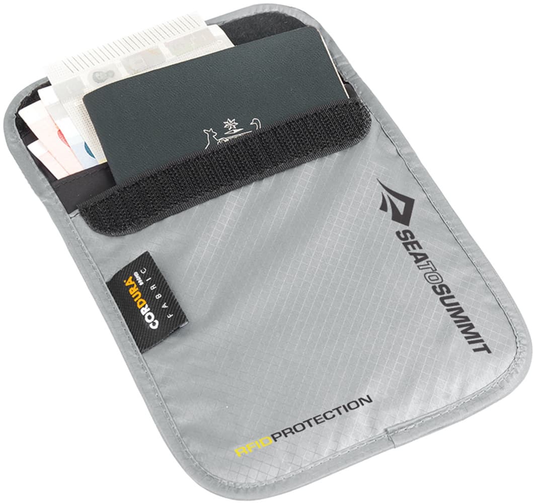 Eco Travellight Neck Pouch RFID kaulapussi, harmaa, view: 0