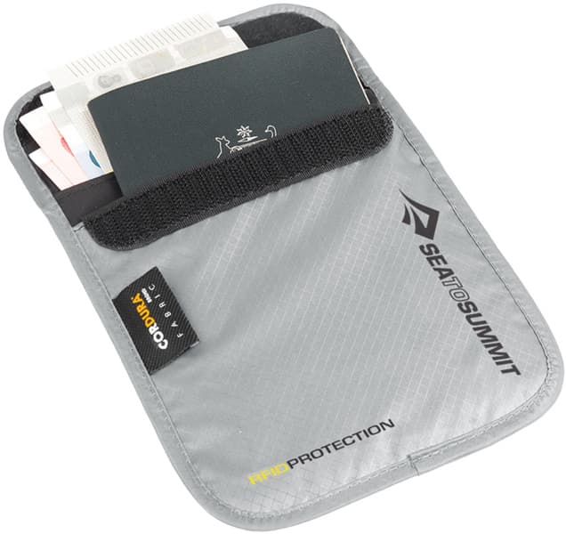 Eco Travellight Neck Pouch RFID kaulapussi, harmaa, view: 0