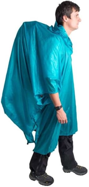 Tarp Poncho 15D Ultra-Sil Nano 145x265 cm Blue, view: 4