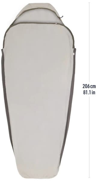 Sea to Summit Sleepliner Silk Blend Mummy Standard makuupussilakana, view: 1