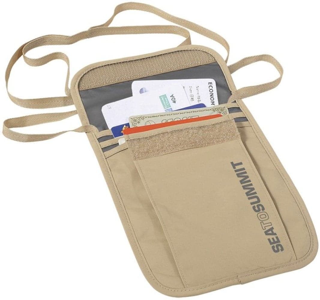 Sea to Summit TravellingLight Neck Pouch Standard 3 Sand, view: 0