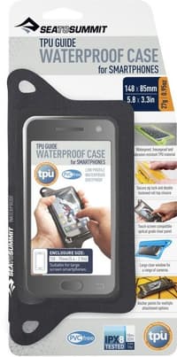 TPU Smartphone Normal Waterproof Case Black - view: 2