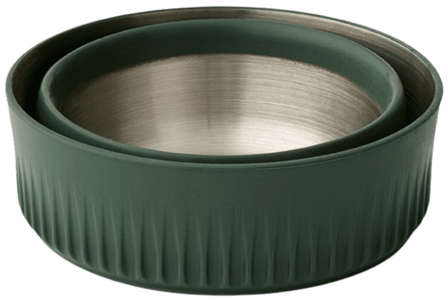 Detour Stainless Steel Collapsible Mug kokoontaitettava retkimuki, vihreä, view: 1