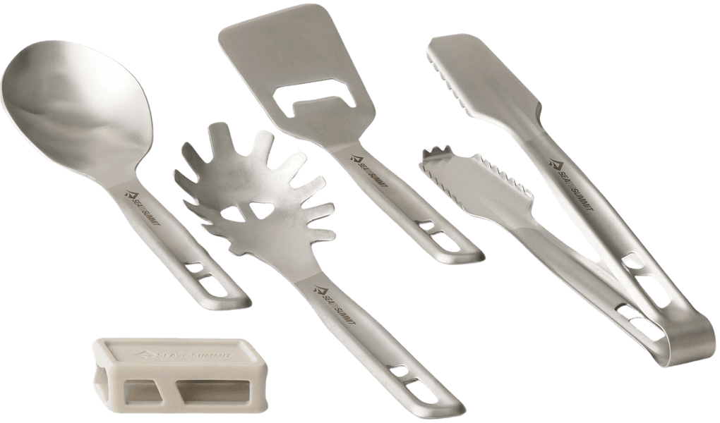 Detour Stainless Steel Utensil Set keittiövälinesetti, neliosainen, view: 1