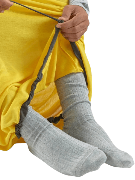 Sea to Summit Sleepliner Reactor Mummy w/Drawcord Standard makuupussilakana, Yellow, view: 2