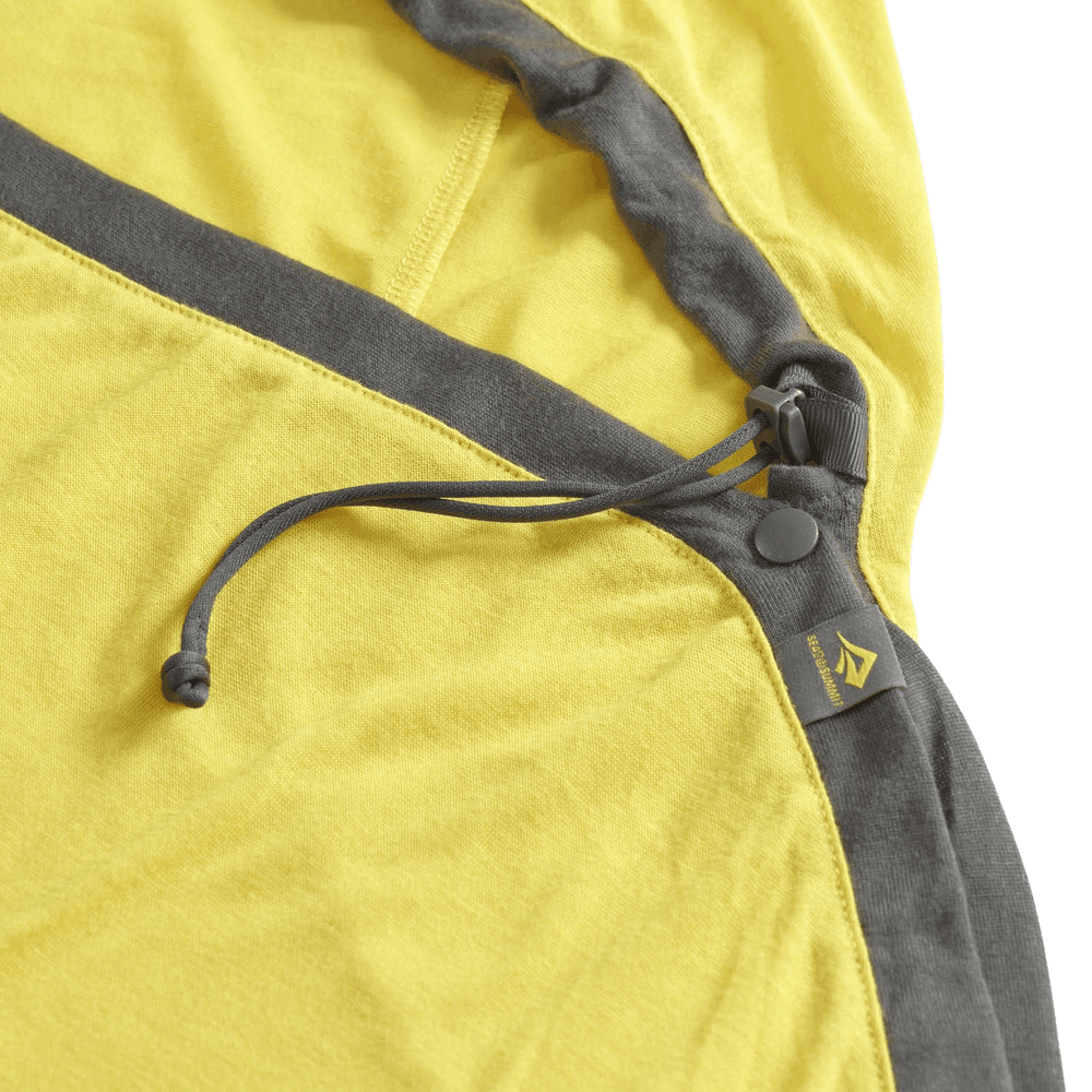 Sea to Summit Sleepliner Reactor Mummy w/Drawcord Standard makuupussilakana, Yellow, view: 1