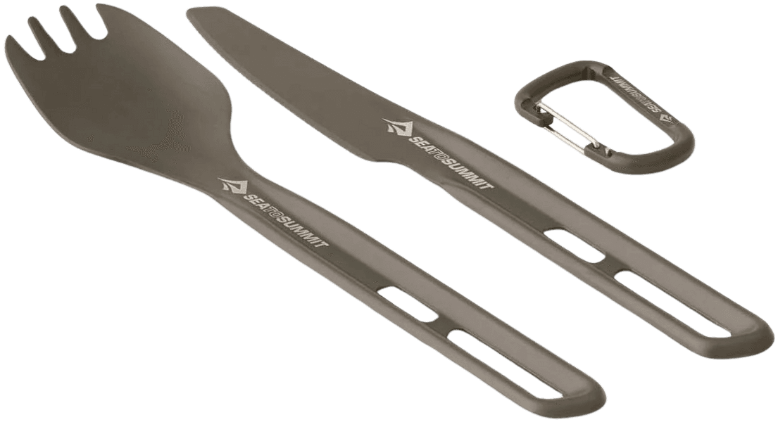 Frontier UL Cutlery Set Spork And Knife aterinsetti, kaksiosainen, view: 1