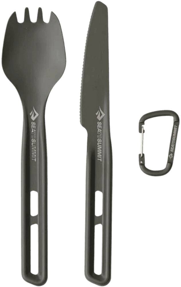 Frontier UL Cutlery Set Spork And Knife aterinsetti, kaksiosainen, view: 0