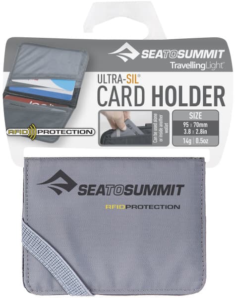Eco Travellight Card Holder RFID Universal lompakko, harmaa, view: 1