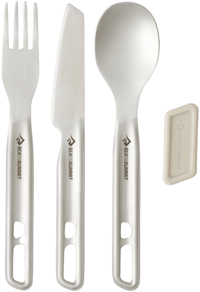 Detour Stainless Steel Cutlery Set aterinsetti, kolmiosainen, view: 0
