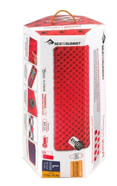 Aircell Mat Comfort Plus Insulated Regular -11°C Pump New Red, view: 4