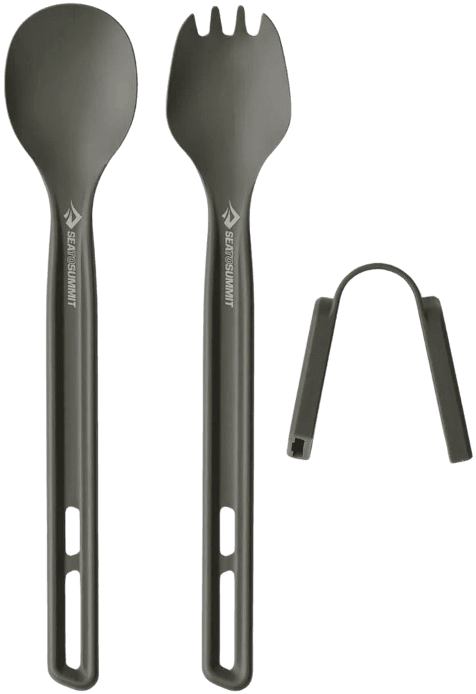 Frontier UL Cutlery Set Long Handle Spoon And Spork aterinsetti, kaksiosainen, view: 0