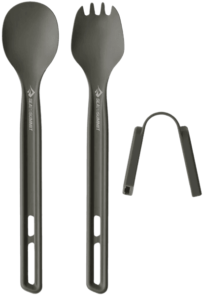Frontier UL Cutlery Set Long Handle Spoon And Spork aterinsetti, kaksiosainen, view: 0