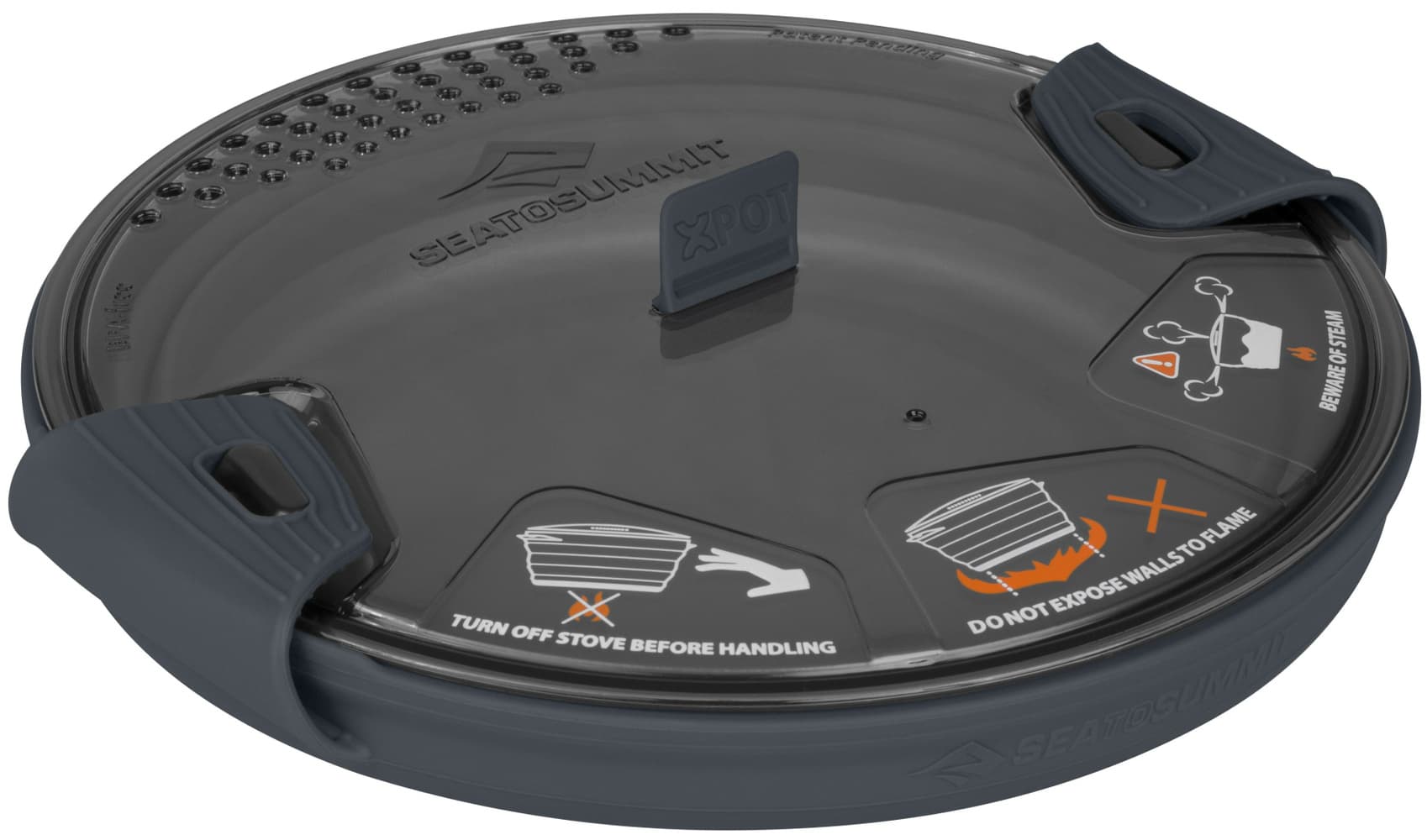 X-Pot taitettava retkeilykattila, 2.8 L, tummanharmaa, view: 4