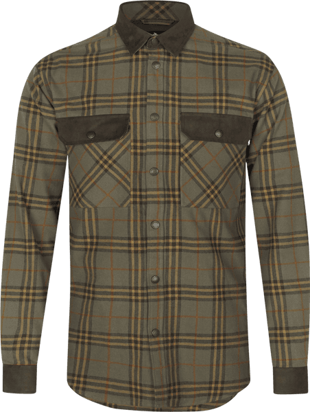 Grape Leaf/Terracotta Check