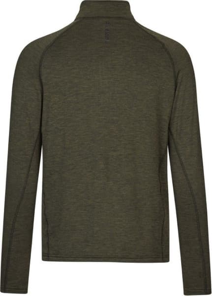 Peak Half-Zip Pine Green Melange, view: 1