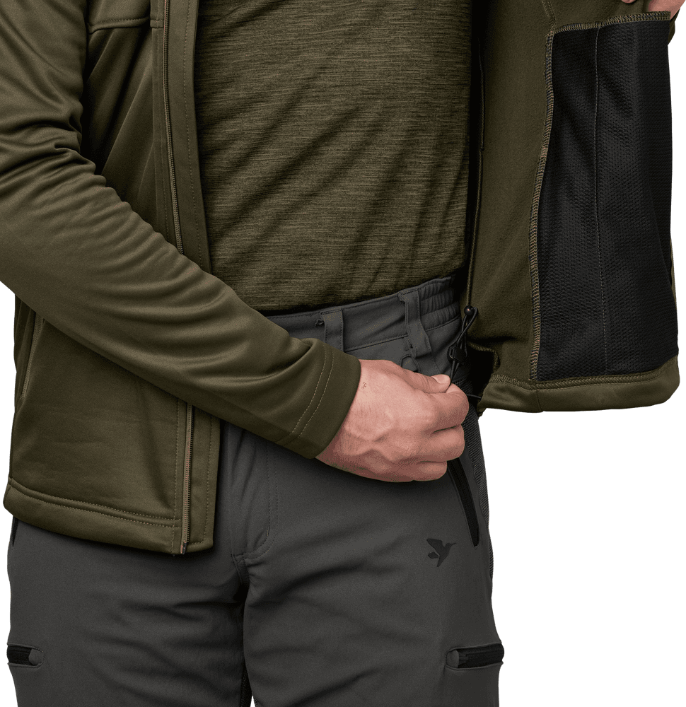 Elliot Fleece fleecetakki, Pine Green, view: 5