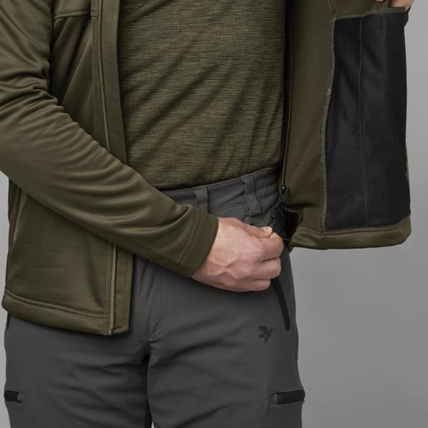 Elliot Fleece fleecetakki, Pine Green, view: 2