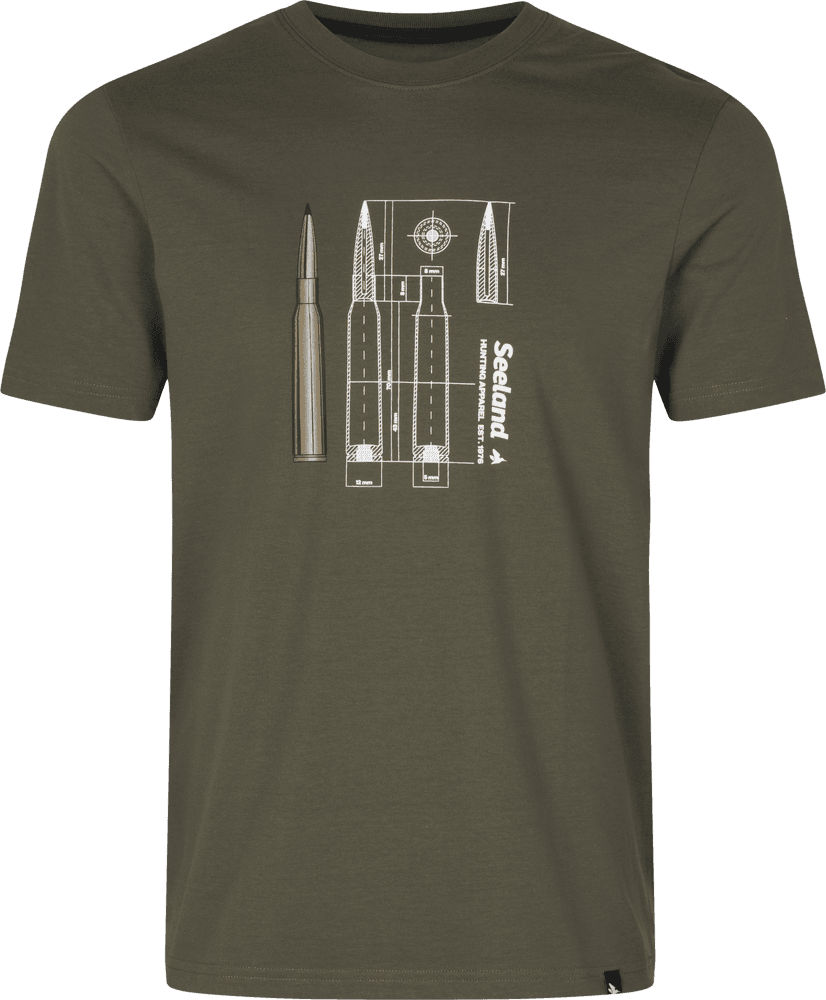 Bullet T-shirt t-paita, Grape Leaf, view: 0