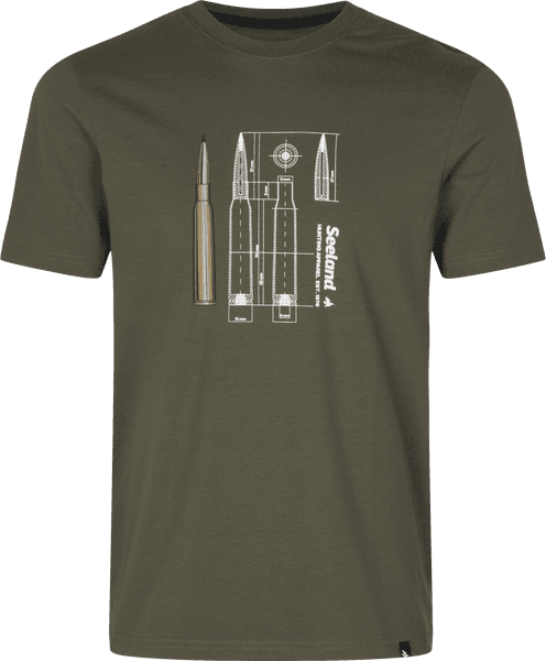 Bullet T-shirt t-paita, Grape Leaf, view: 0