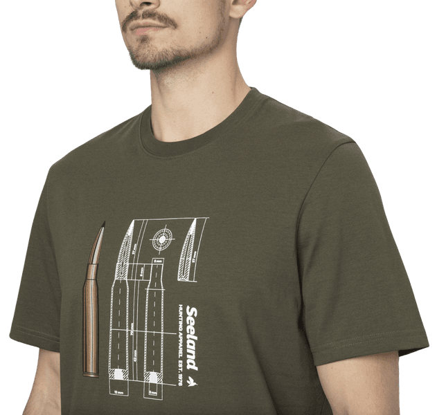 Bullet T-shirt t-paita, Grape Leaf, view: 2