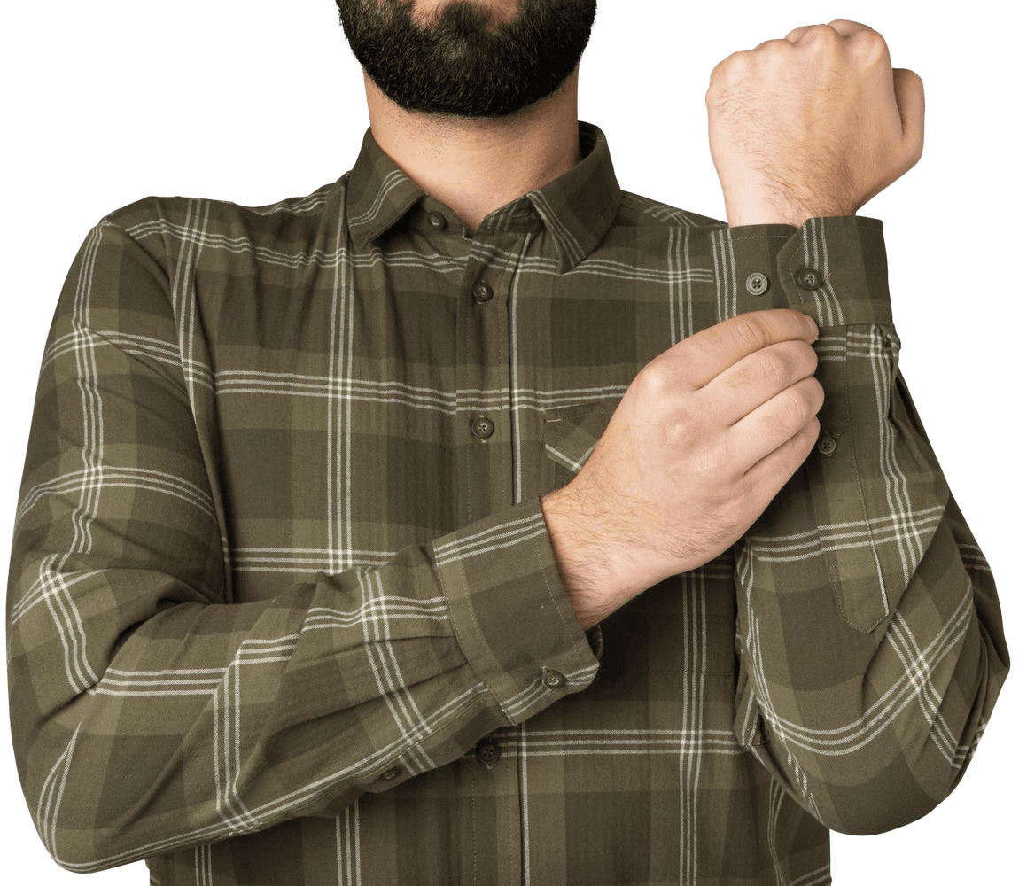 Highseat Shirt paita, Pine Green Check, view: 3