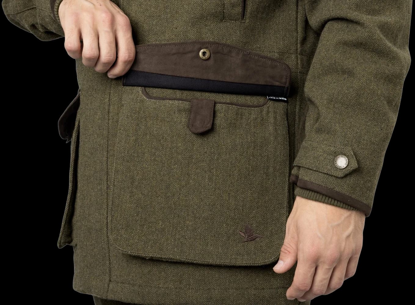 Hillside Jacket metsästystakki, Moss Green, view: 5
