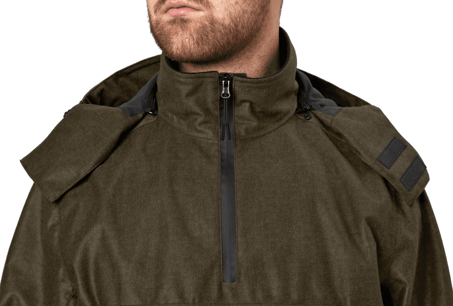 Avail Smock anorakki, Pine Green Melange, view: 2