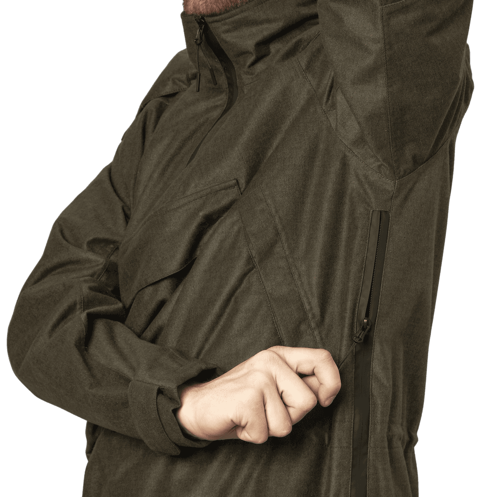 Avail Smock anorakki, Pine Green Melange, view: 6