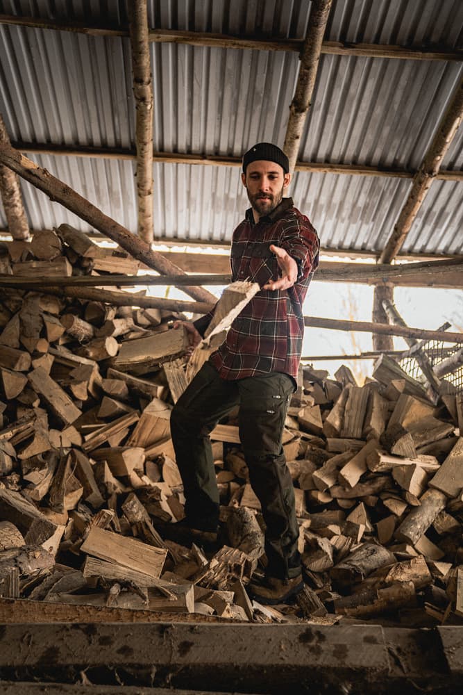 Hemlock Trouser metsästyshousut, Pine Green/Grizzly Brown, view: 9